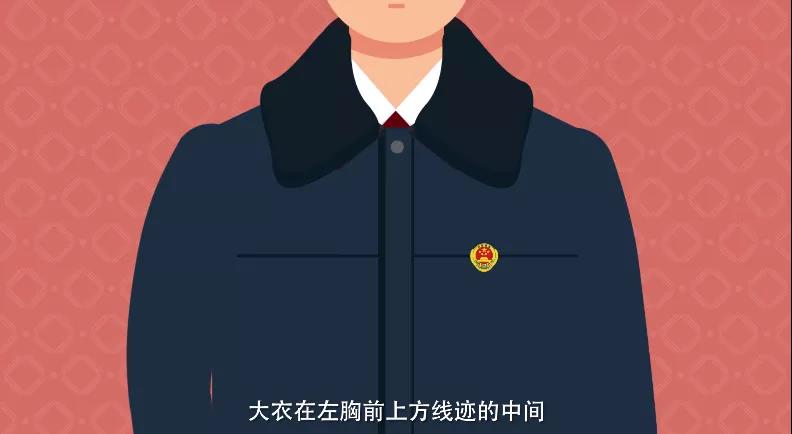 硬核官宣检察制服必须这么穿